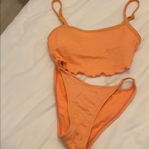 Orange bikini size small